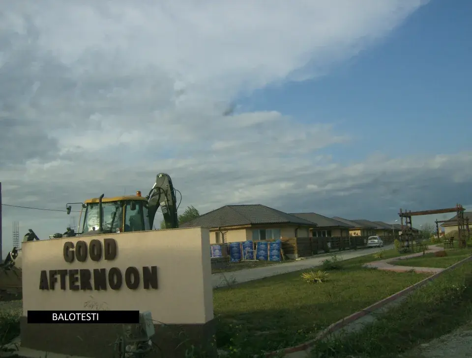 Teren 7400mp Balotești, 2 accese, 8 case, P+1+M